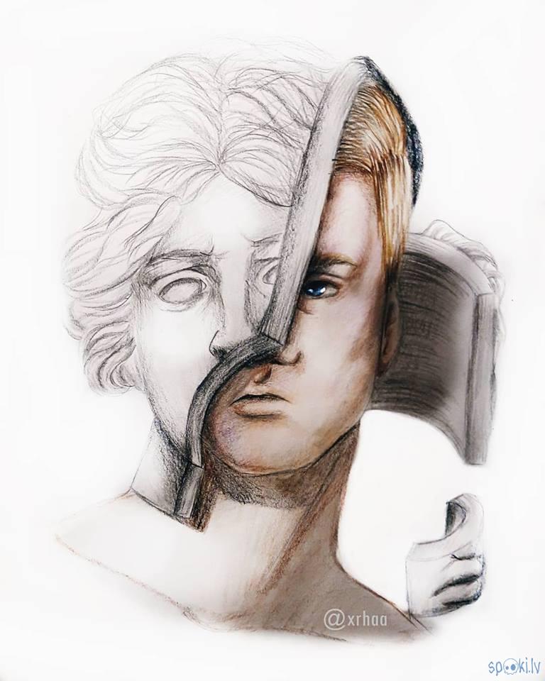 DavidA4 format pencils Autors: Rhaa Sketchbook 8