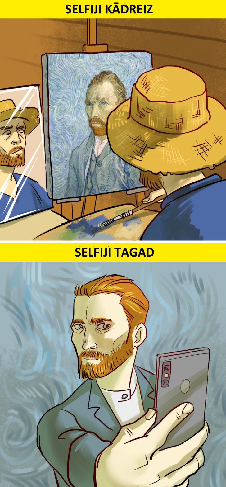 Kādreiz viena selfija dēļ... Autors: matilde 10 komiksi, kas parāda, cik ļoti ir mainījusies cilvēku dzīve pēdējo gadu laikā