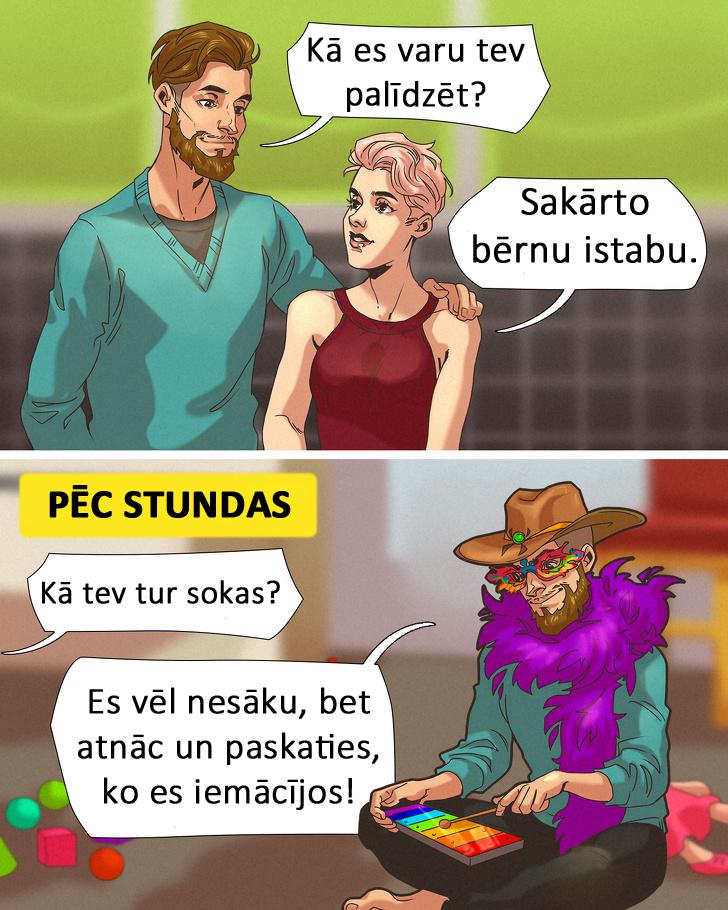 nbspMūžīgais stāsts par... Autors: matilde 14 krāsainas ilustrācijas, kas lieliski atspoguļo uzkopšanas darbus mājās