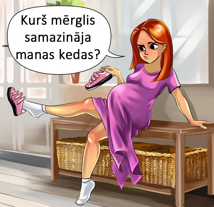 nbspGarastāvokļu svārstības... Autors: matilde 14 ilustrācijas, kas parāda to, cik patiesībā grūta ir grūtnieces dzīve