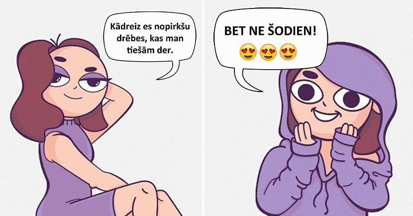 Autors: matilde Patiesi komiksi, kuros atspoguļota «sāpīgā» meiteņu dzīve. Nabadzītes!