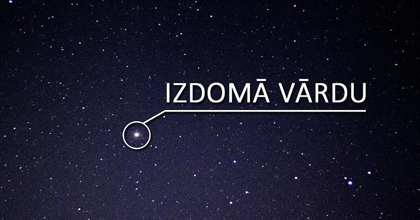 nbspLatvijai Lielā lāča... Autors: matilde Latvijai piešķirta zvaigzne! Sabiedrību aicina izvēlēties tai vārdu