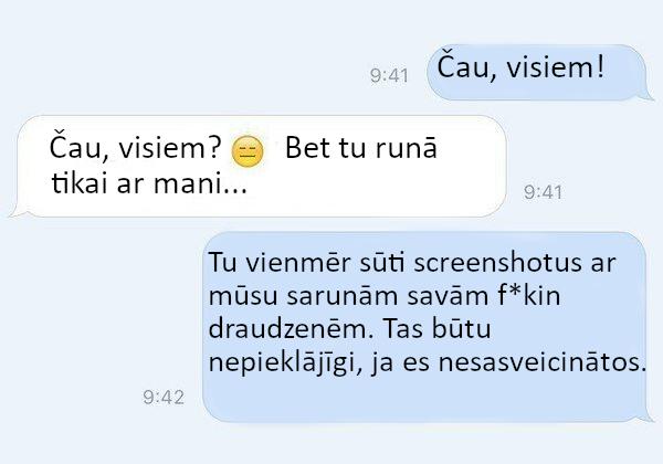 Autors: nikrider Nedaudz šauj pār strīpai: Raksts par īstajām draudzenēm