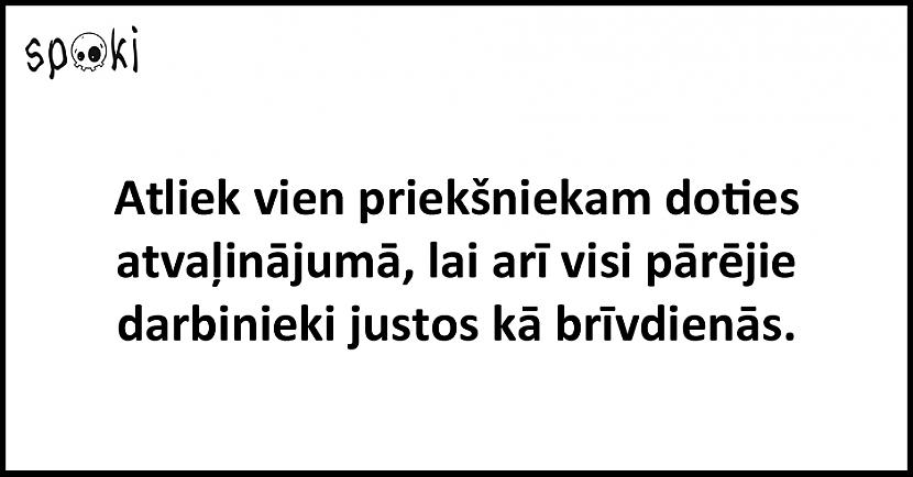 Autors: matilde 15 puspatiesības par darbu un darbiniekiem