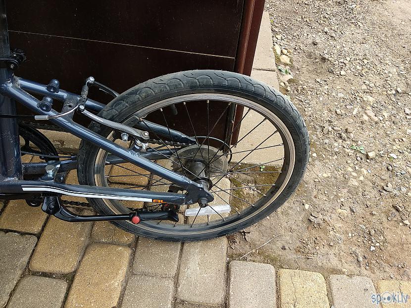 Tāda bija riepa Autors: 76martini Nopirku sev saliekamo velosipēdu
