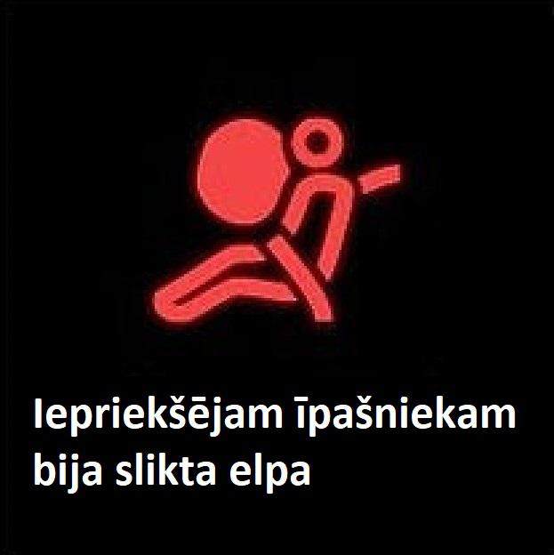 Autors: The Diāna Humoram: Vai zini, ko patiesībā nozīmē šie simboli uz auto paneļa?