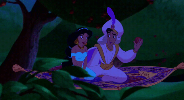 nbspMultfilmānbsplaquoAladdinraquonbspscaronajā mirklī princese Jasmīne saprot ka princis Ali patiesībā ir Aladins jo viņscaron pasniedza viņai ābolu tāpat kā to izdarīja Aladins tirgū kur viņi pirmo reizi satikā... Autors: matilde 20 interesanti fakti par populārām multfilmām, kurus zina tikai retais