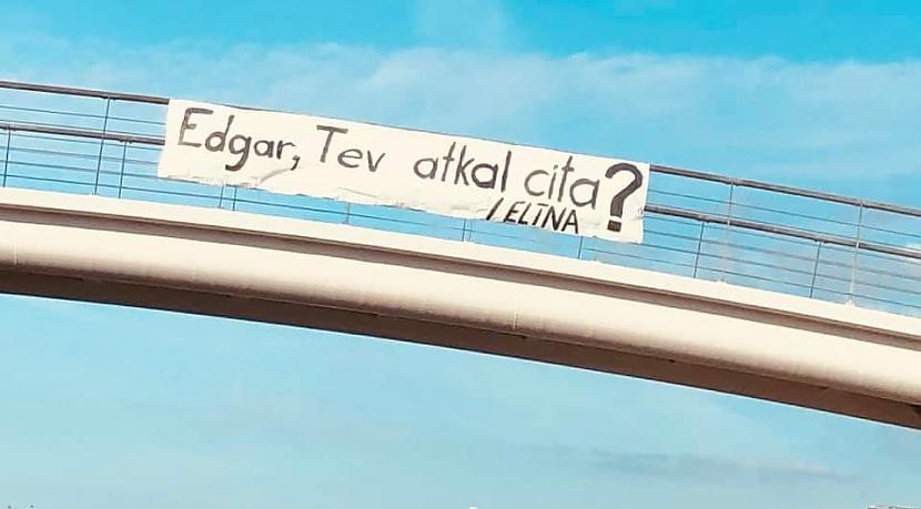 nbsplaquoEdgar Tev atkal... Autors: matilde Negaidīts pārsteigums uz Siguldas šosejas kādam Edgaram