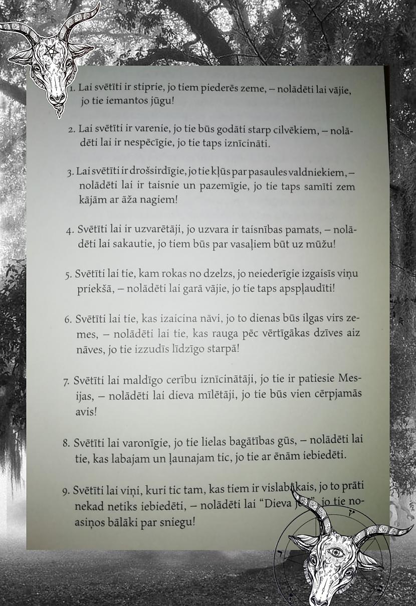 Velnišķīgā atmaskošana Autors: Jaunāspocīte ''Sātana bībele un sātanisms''