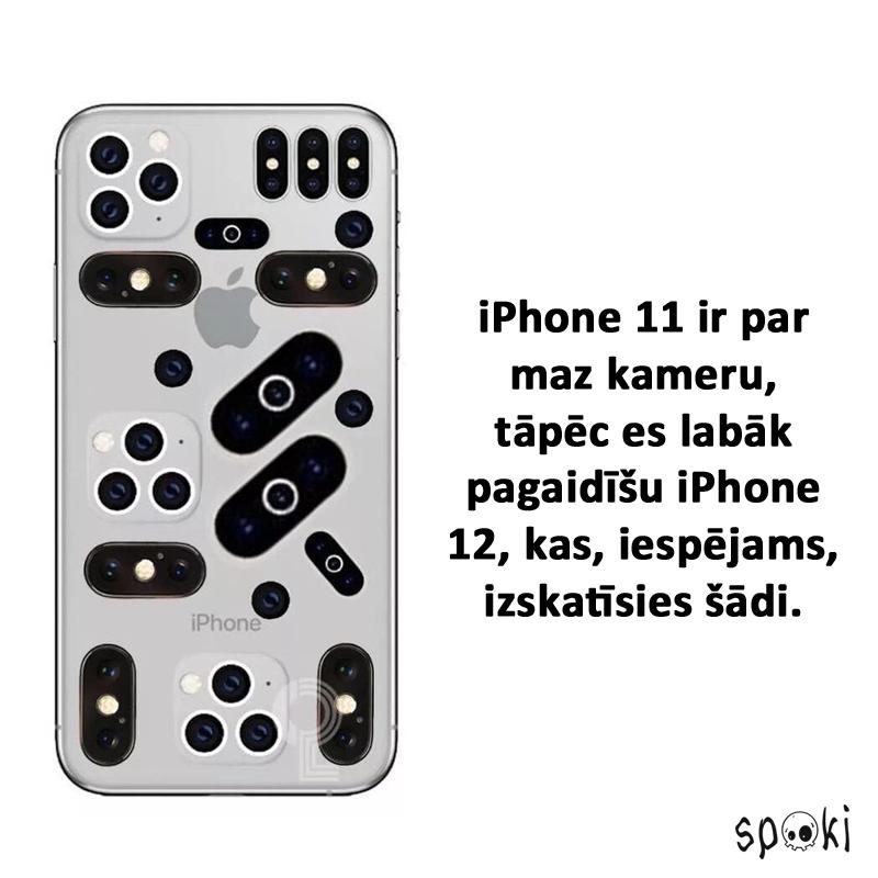 Autors: matilde Smieklīgas memītes par jauno iPhone 11 ar trīs kamerām