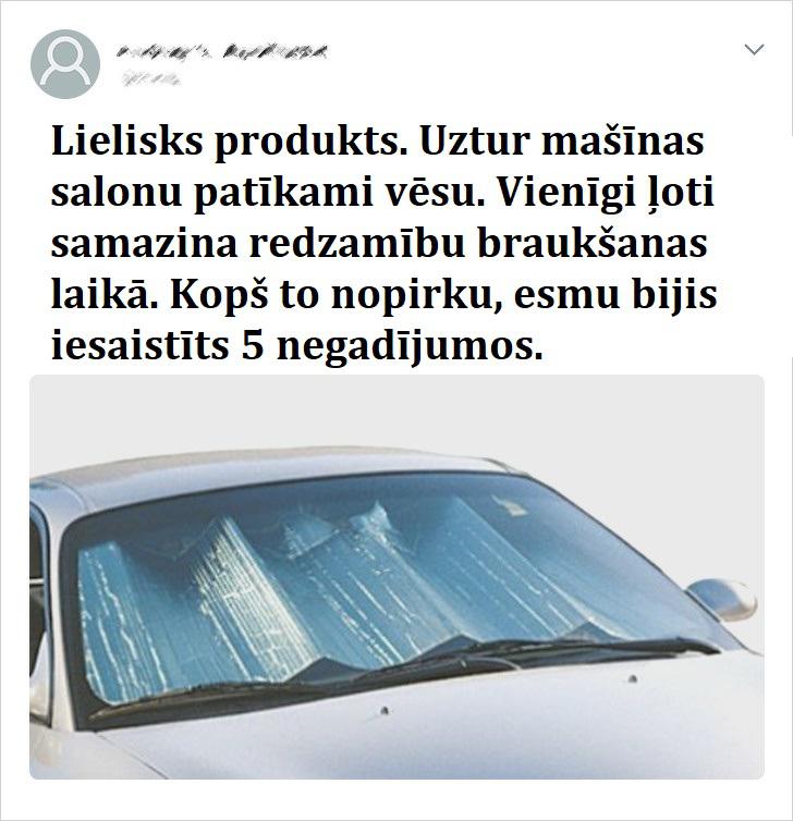 Autors: The Diāna 15 smieklīgas un interesantas atsauksmes precēm internetā