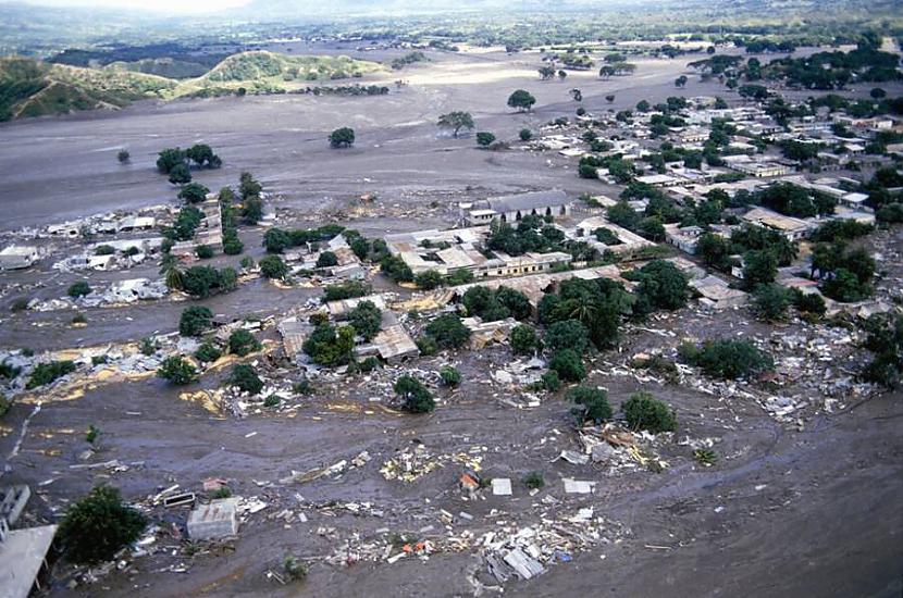 Nevado del Ruiz vulkāns kas... Autors: Sūrais jātnieks Omaira Sančesa - meitene, kura drosmīgi stājās pretī nāvei. Armero traģēdija