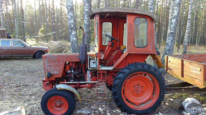 Sajūga regulēscaronana bija... Autors: Fosilija T25 traktors jeb projekts Nr. 2 (2. daļa)