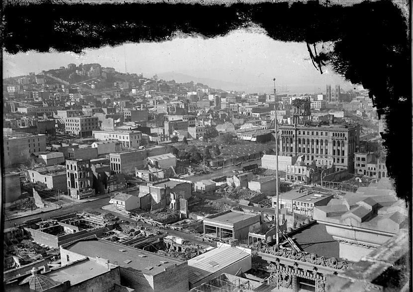 nbspPēc zemestrīces sākās... Autors: Lestets 1906. g. Sanfrancisko zemestrīce (pievienots video)