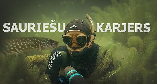 Sauriešu karjers - zemūdens pasaule / under water / dabas bērns