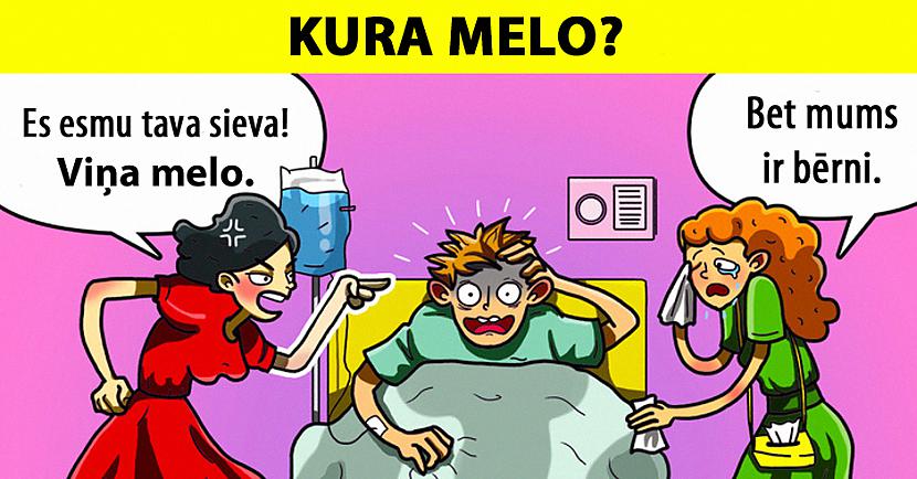 Vīrietis pēc negadījuma... Autors: matilde 8 viegli, bet ļoti āķīgi uzdevumi tikai asākajiem prātiem