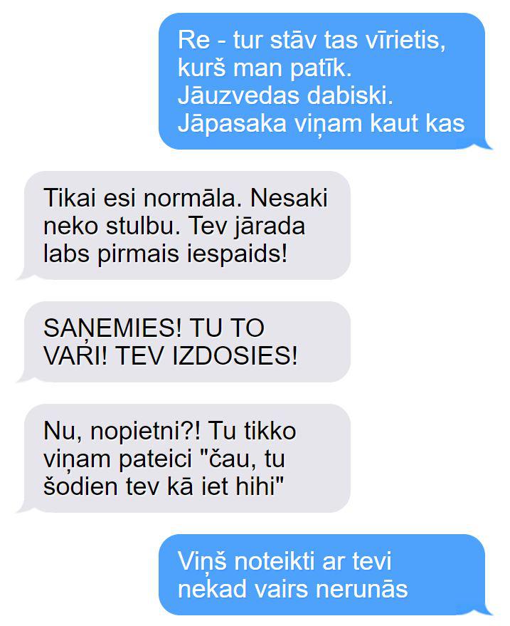 Autors: matilde 10 SMS, kuras tev sūtītu smadzenes, ja viņām būtu pašām savs telefons