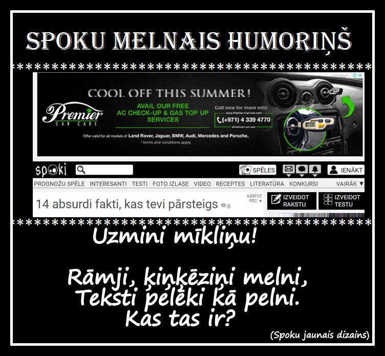 Mazais melnais humoriņš