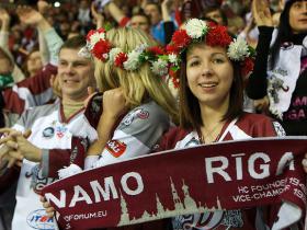 FOTO: Dinamo uzvar Magņitagorskas Metallurg