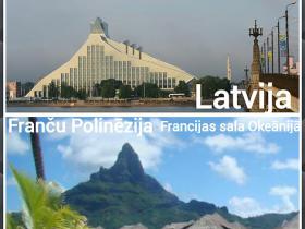Latvija vs Pasaules dabas brīnumi (Līdzības)