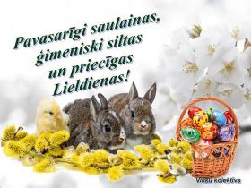 Priecīgas Lieldienas