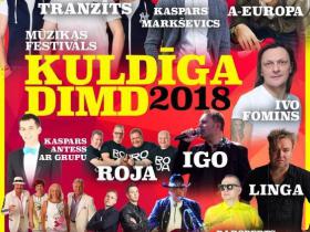MŪZIKAS FESTIVĀLS KULDĪGA DIMD 2018