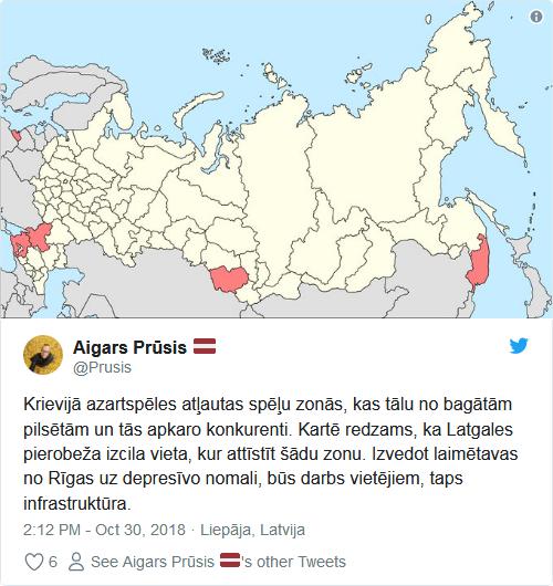 Latvegasa Twitter Lietotaji Apspriez Ideju Latgale Veidot