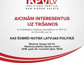 Vēlēšanas pagājušas, pārmaiņas nebūs. Jeb - vecie varu neatdos. 23.11.2018