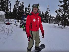 Viena diena Norvēģijā | Mācos braukt ar snowboard
