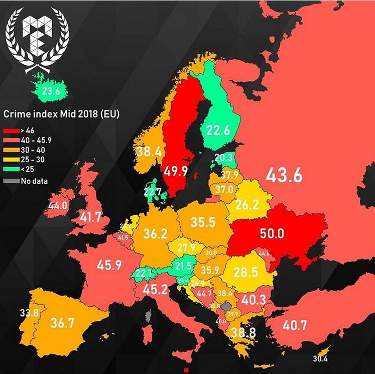 Parsteidzosas Eiropas Kartes Kuras Tev Noteikti Jaredz Spoki