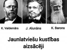 Jaunlatviešu kustības aizsācēji
