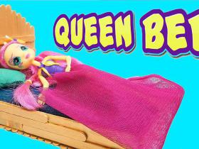DIY Miniature Doll Bed
