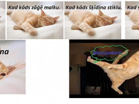 Komiksi ar kaķiem!