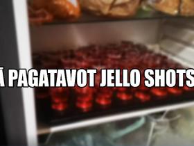 Kā pagatavot jello shots?