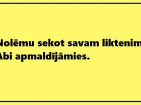 Jociņu izlase otrdienai