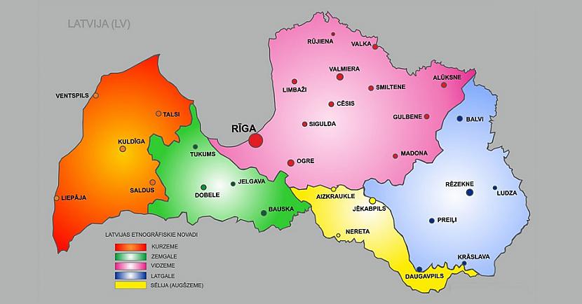 Latvijas Karte