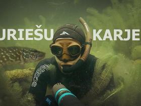 Sauriešu karjers - zemūdens pasaule / under water / dabas bērns